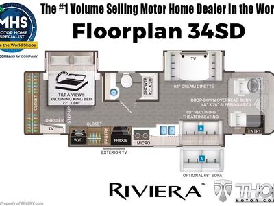 2027 Thor Motor Coach Riviera - Photo 2