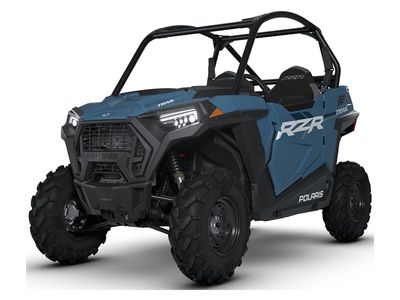 2026 Polaris RZR Trail Sport Z26A5E87A5 in Zenith Blue — front three-quarter view
