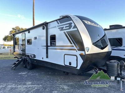 2025 Keystone RV Bullet Crossfire — front three-quarter view