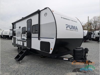 2026 Forest River Puma Tracks — front three-quarter view