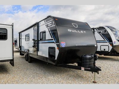 2026 Keystone RV Bullet Classic — front three-quarter view