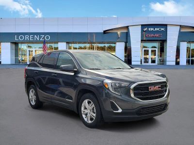 2018 GMC Terrain — rear three-quarter view
