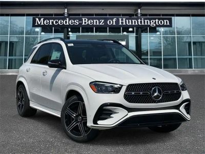 2026 Mercedes-Benz GLE 350 in Polar White — front three-quarter view