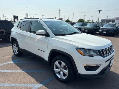 2018 Jeep Compass — rear three-quarter view