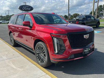 2025 Cadillac Escalade ESV — rear three-quarter view