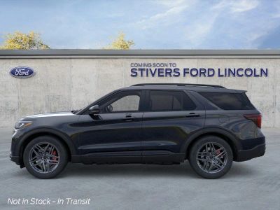 2026 Ford Explorer — rear three-quarter view