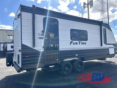 2026 CrossRoads RV Fun Time — engine compartment view