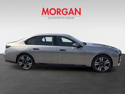 2026 BMW i7 — rear three-quarter view