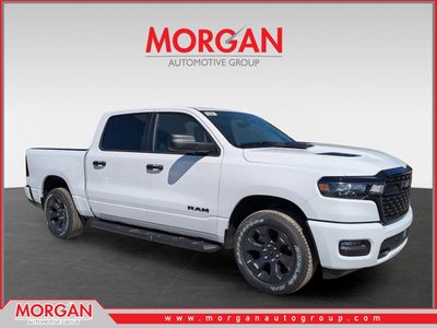 2026 Ram 1500 Express in White — front three-quarter view