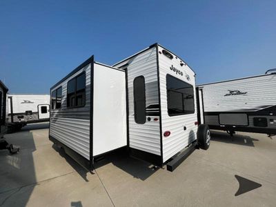 2025 Jayco Jay Flight SLX — rear three-quarter view