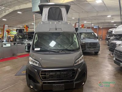 2026 Winnebago Solis — rear three-quarter view