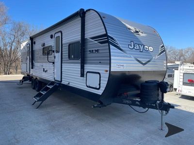 2026 Jayco Jay Flight SLX — rear three-quarter view