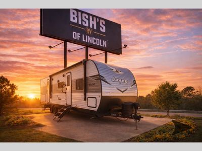 2026 Jayco Jay Flight SLX — front three-quarter view