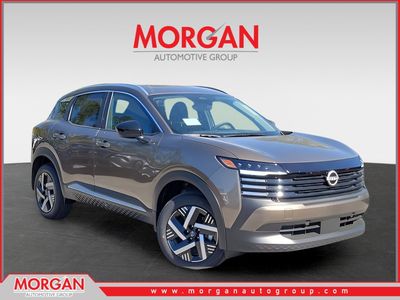 2026 Nissan Kicks SV in Brown — front three-quarter view