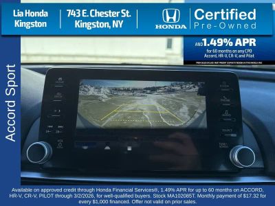 2021 Honda Accord Sedan Sport 1.5T CVT - Photo 14