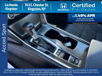 2021 Honda Accord Sedan Sport 1.5T CVT - Photo 16