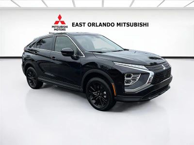 2026 Mitsubishi Eclipse Cross LE in Labrador Black Pearl — front three-quarter view