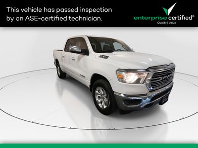 2024 Ram 1500 Laramie 4x4 Crew Cab 5'7" Box — front three-quarter view