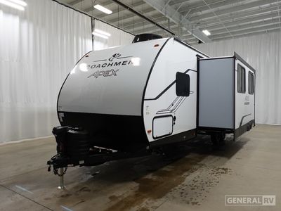 2026 Coachmen Apex X Series — front three-quarter view