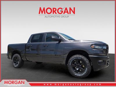 2026 Ram 1500 Warlock in Gray — front three-quarter view