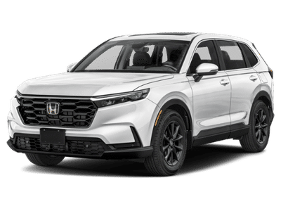 2026 Honda CR-V EX-L in Platinum White Pearl — front three-quarter view