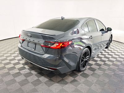 2025 Toyota Camry — rear three-quarter view
