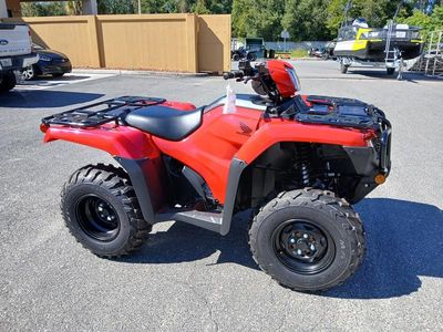 2026 Honda FourTrax Foreman 4x4 EPS — engine compartment view