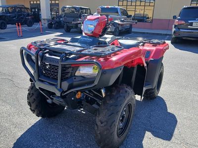 2026 Honda FourTrax Foreman 4x4 EPS — rear three-quarter view