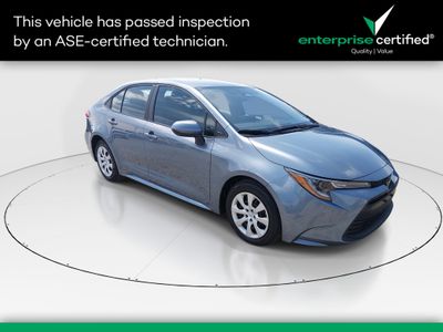 2024 Toyota Corolla LE CVT — front three-quarter view