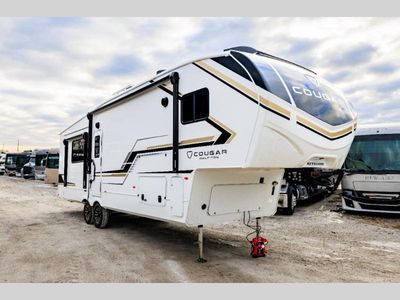 2026 Keystone RV Cougar Half-Ton — front three-quarter view