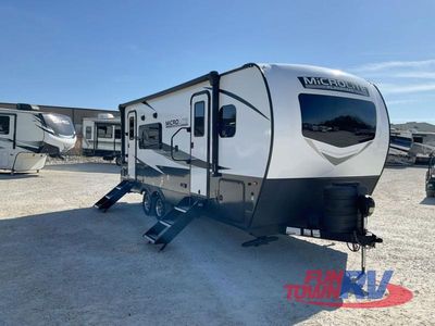 2024 Forest River RV Flagstaff Micro Lite — front three-quarter view