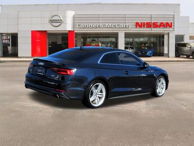 2018 Audi A5 — rear three-quarter view