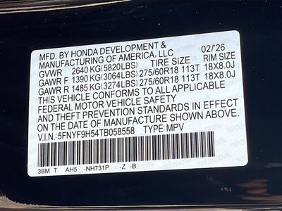 2026 Honda Passport — photo 44 view
