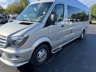 2018 Airstream Interstate Grand Tour EXT — front three-quarter view