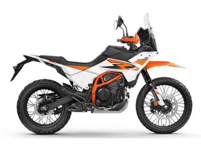 2026 KTM 390 Adventure R — front three-quarter view