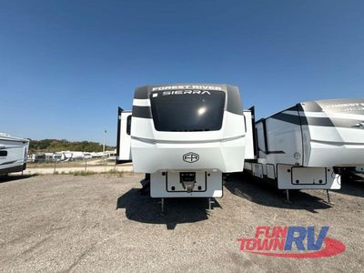 2026 Forest River RV Sierra — rear three-quarter view