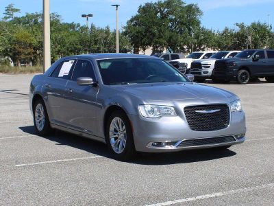 2018 Chrysler 300 Touring L in Billet Silver Metallic Clear Coat — front three-quarter view