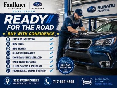 2017 Subaru Forester — rear three-quarter view