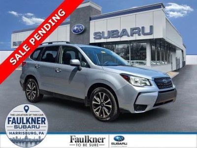 2017 Subaru Forester 2.0XT Premium CVT in Ice Silver Metallic — front three-quarter view