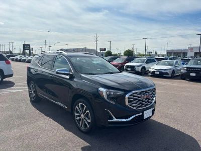 2018 GMC Terrain — rear three-quarter view
