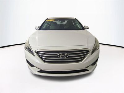 2016 Hyundai Sonata — rear three-quarter view