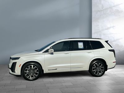 2021 Cadillac XT6 — rear three-quarter view