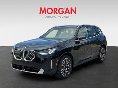 2025 BMW X3 — rear three-quarter view