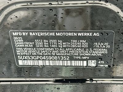 2025 BMW X3 — photo 29 view