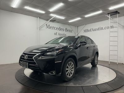 2016 Lexus NX — rear three-quarter view
