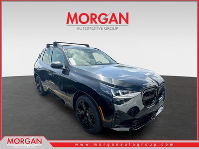 2026 BMW X3 30 xDrive in Black — front three-quarter view