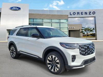 2026 Ford Explorer — rear three-quarter view