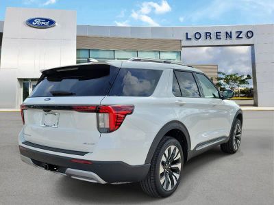 2026 Ford Explorer — interior view