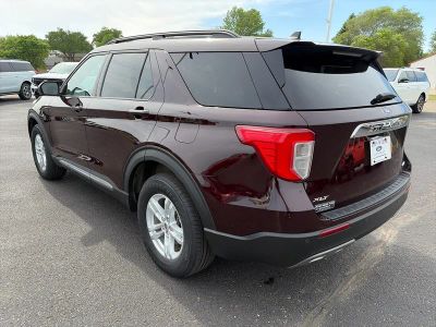 2023 Ford Explorer — rear three-quarter view