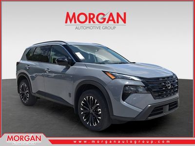 2026 Nissan Rogue Dark Armor in Gray — front three-quarter view